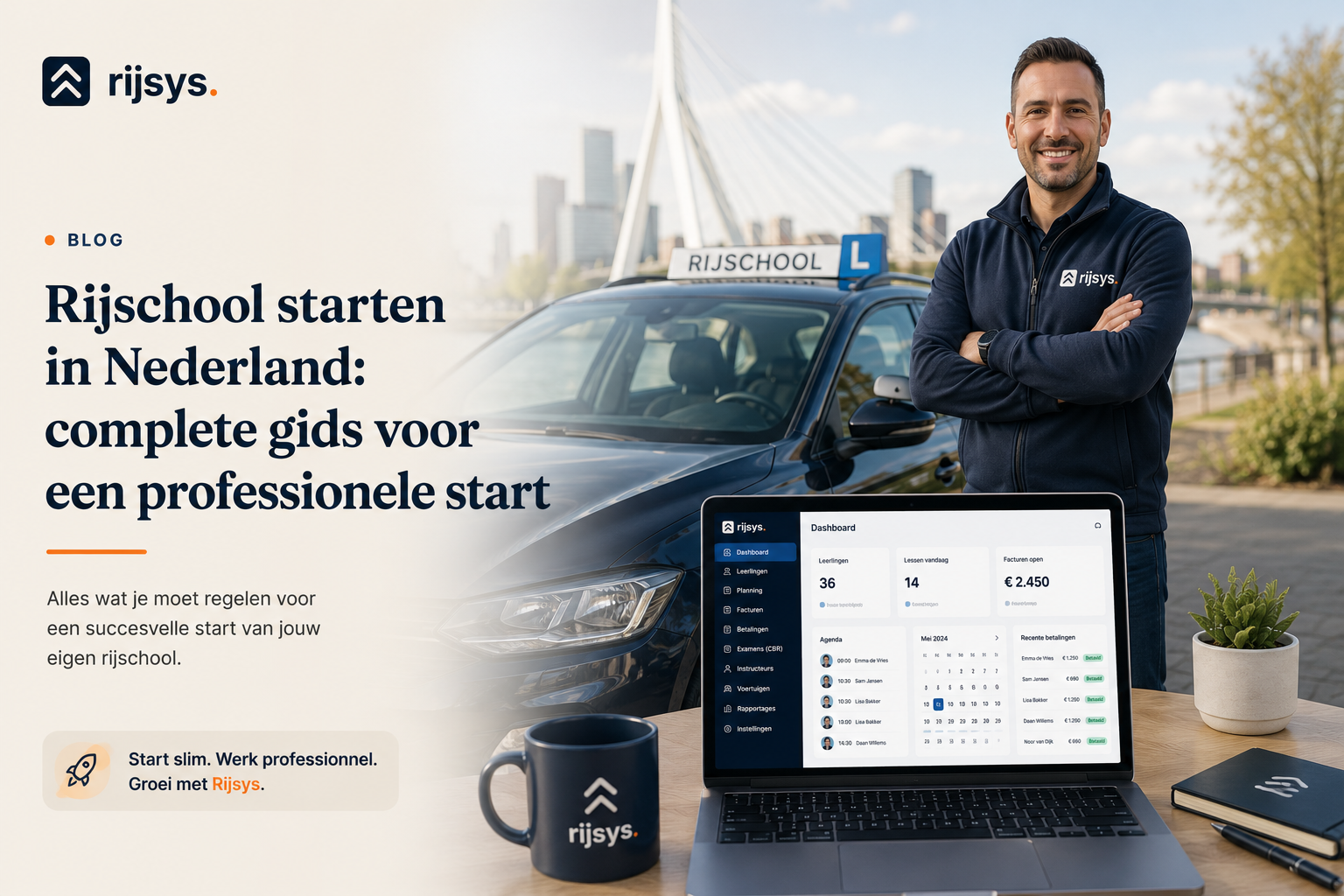 Rijschool starten in Nederland: complete gids voor een professionele start